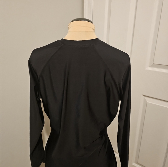 Hurley Long Sleeve Rashguard Swim Shirt Women UPF 50+ SPF & UV Protection Sz 2x - Picture 5 of 9